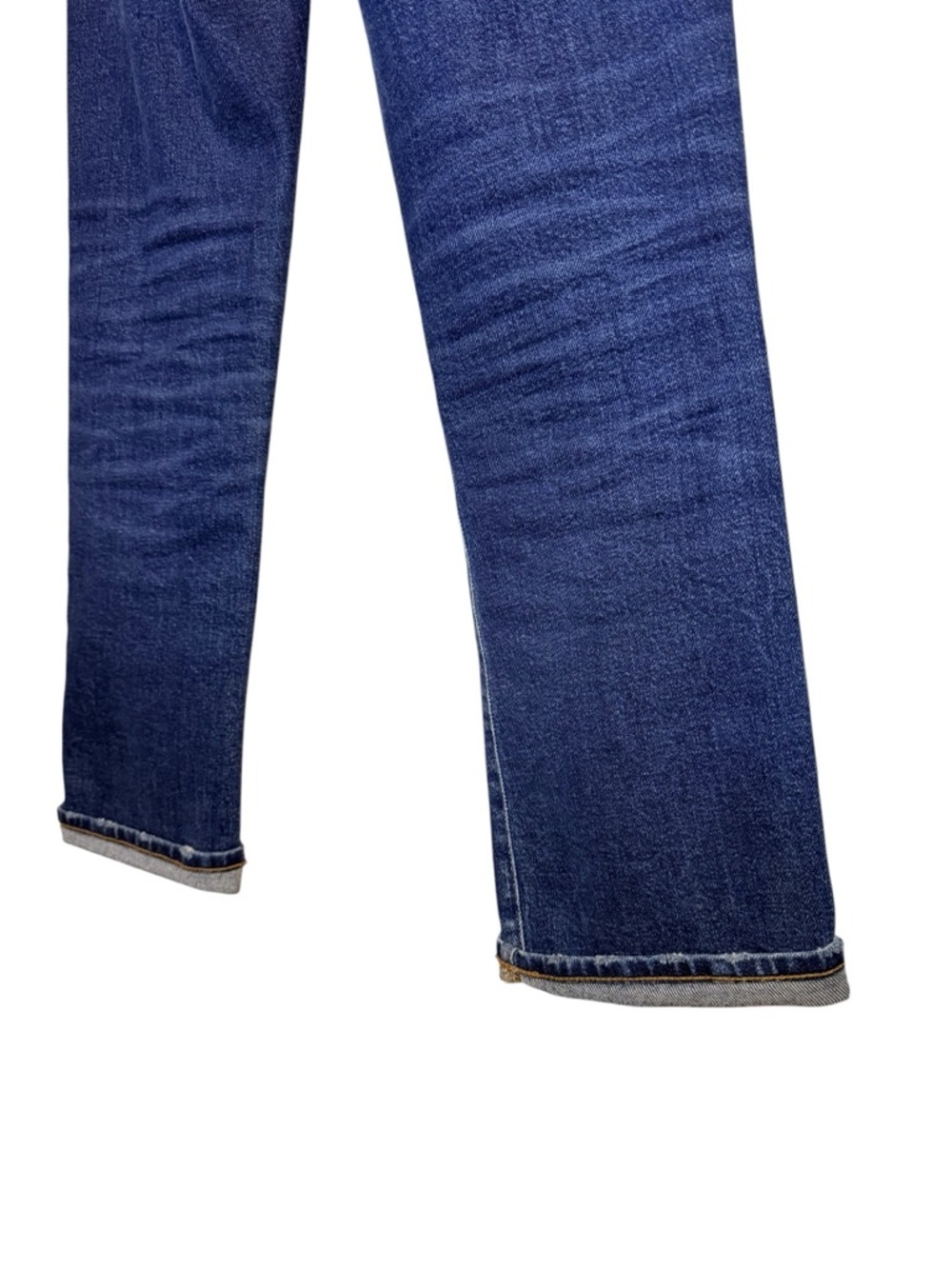 Madewell Slim Demi-Boot Jeans Size 25 Dark Wash High Rise Crop - Picture 6 of 12